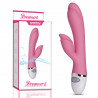 Jasnoróżowy wibrator stymulator łechtaczki 20,5 cm